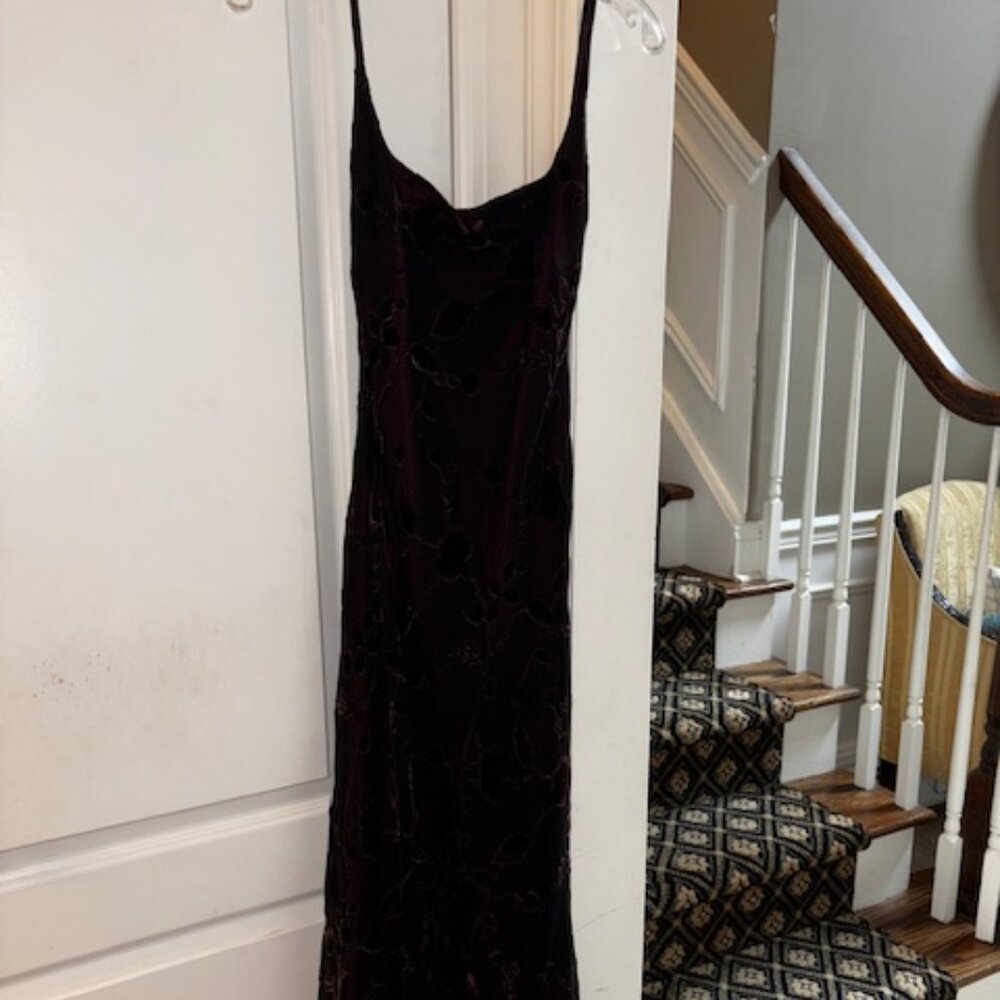 Laundry by Shelli Segal Beautiful Black/Red Cocktail Formal Dress